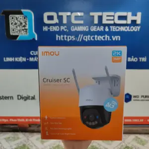 Camera IMOU sim 4G IPC-K7FP-3H0TE 3MP ( xoay, có màu, Smart Tracking, đàm thoại)