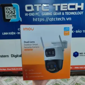 Camera Wifi ngoài trời 2 mắt iMOU IPC-S7XEP ( xoay, có màu, đàm thoại, smart tracking....)